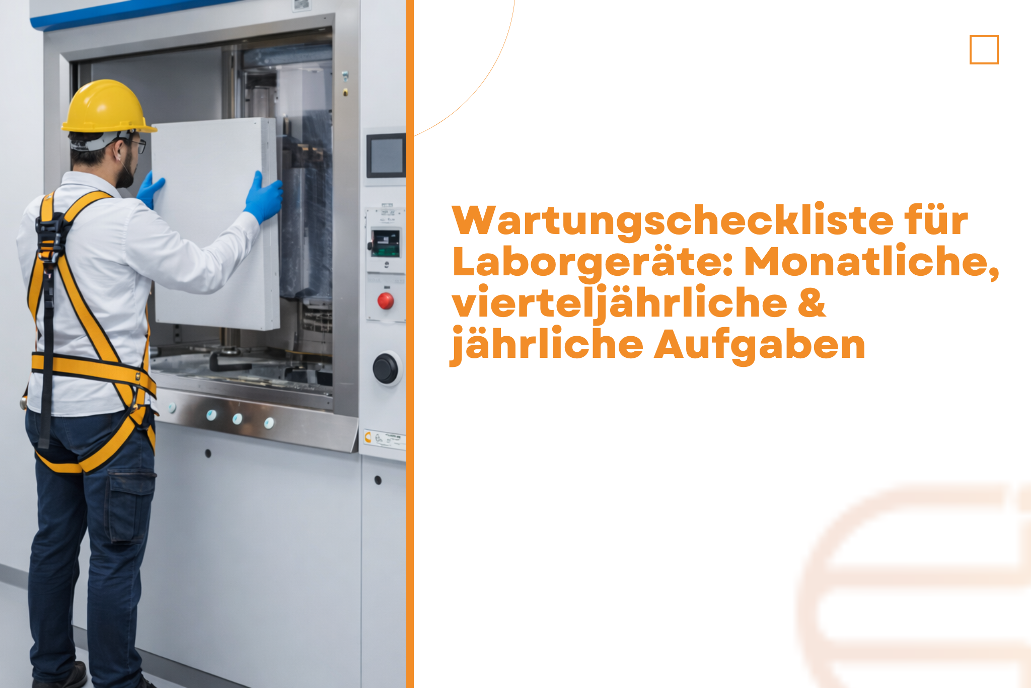 Wartungscheckliste für Laborgeräte: Monatliche, vierteljährliche & jährliche Aufgaben